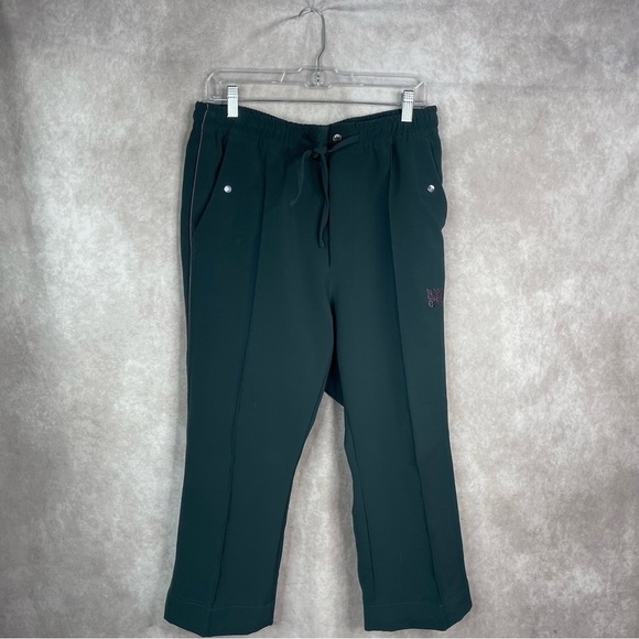 Needles Pants - Nepenthes Needles Piping Cowboy Poly Double Cloth Pant In Green Women's Size M